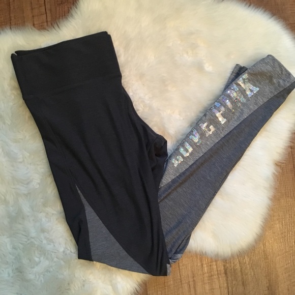 🚫TRADED🚫🖤VS PINK Super Soft Leggings🖤 - Picture 5 of 7